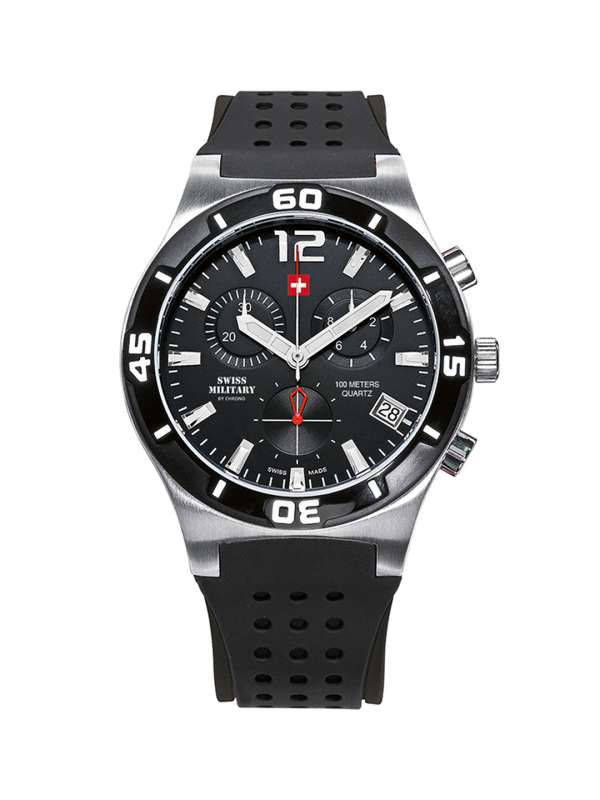 swiss military hanowa black