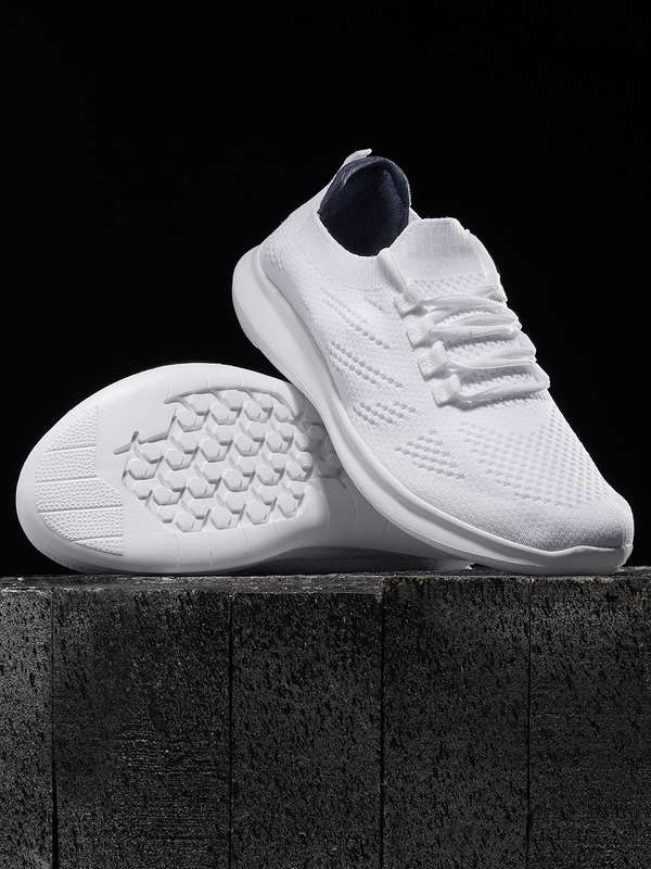 white running shoe