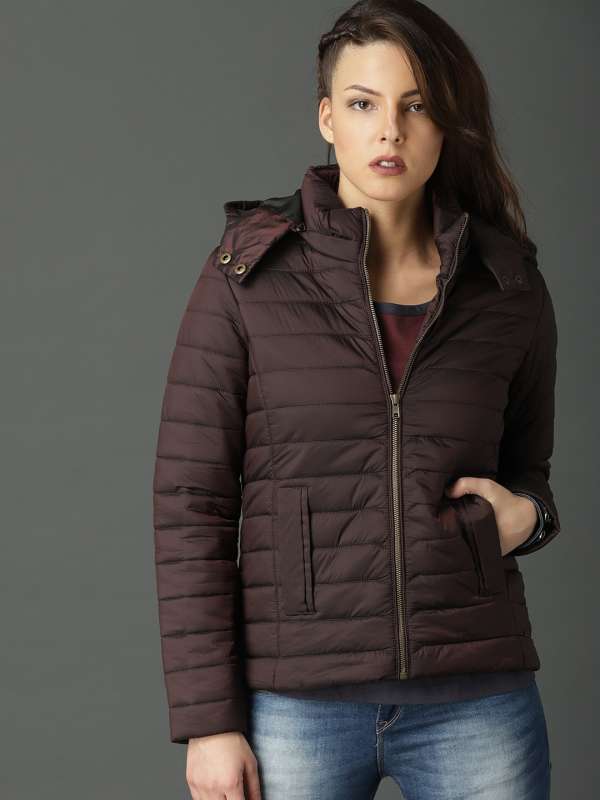 Winter jacket for ladies myntra on sale