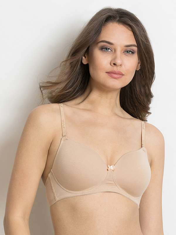 Buy Lovable Seamless Double Layered Wirefree Bra- Black at Rs.400 online