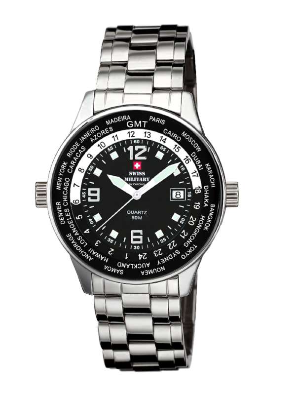 swiss military hanowa black