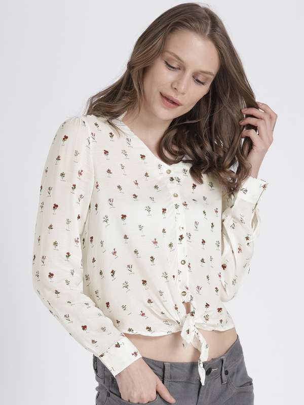 semi casual tops for ladies