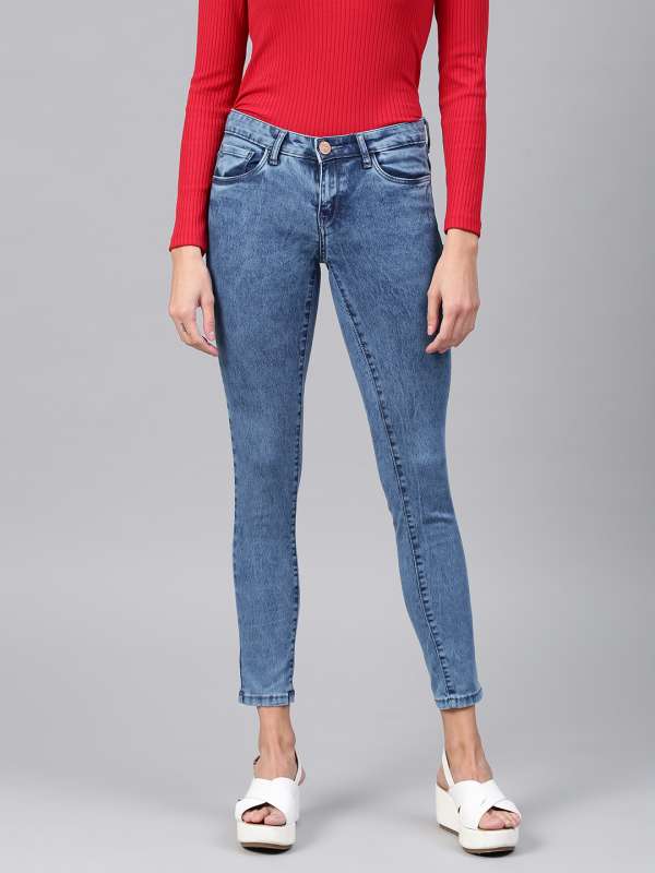 myntra ankle length jeans