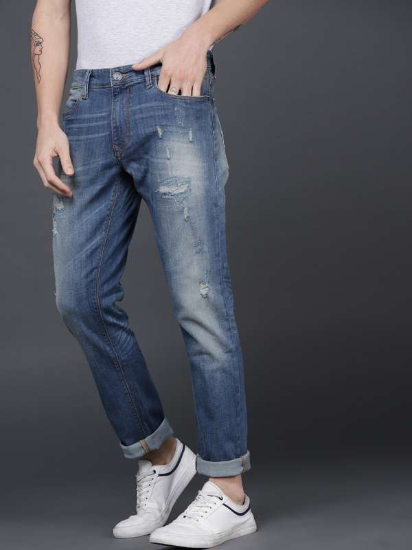 rugged jeans myntra