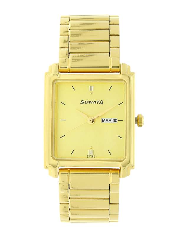 Sonata gold watches online sales