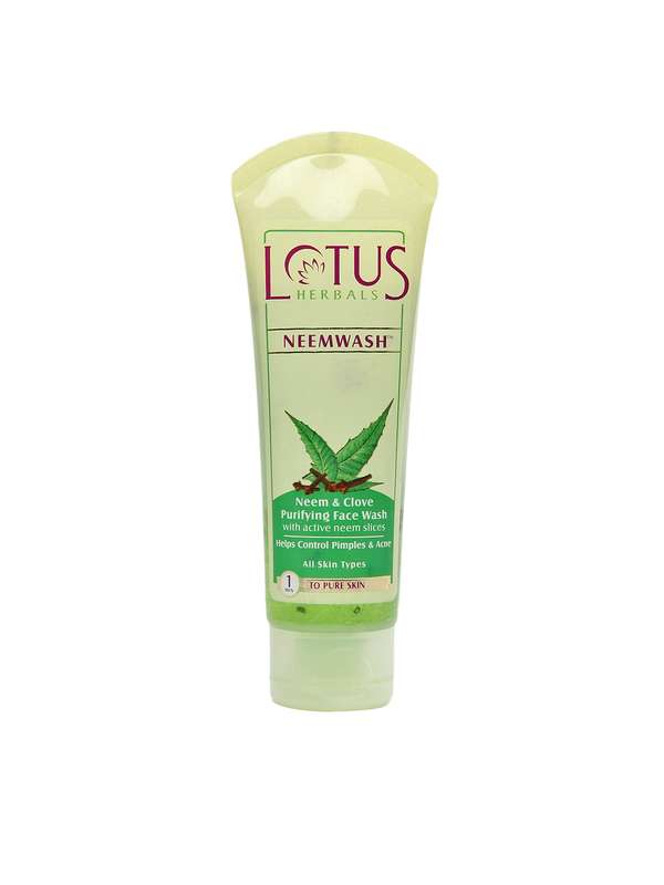 Buy Lotus Herbals Face Wash At Best Price Online In India Myntra Himalaya purifying neem face wash: buy lotus herbals face wash at best