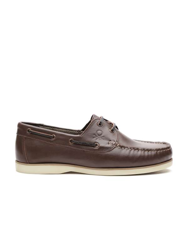benetton boat shoes
