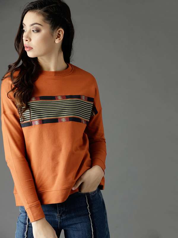 myntra roadster sweatshirts