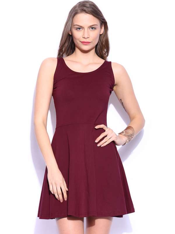Skater dress myntra