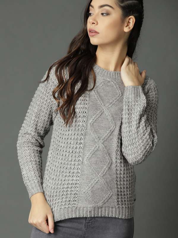 Grey sweaters sale