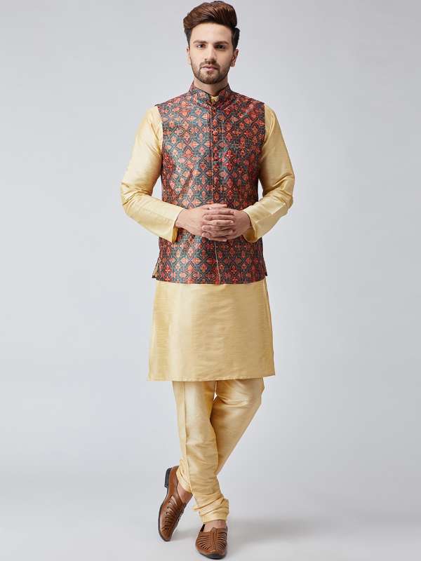 gents kurta with jacket
