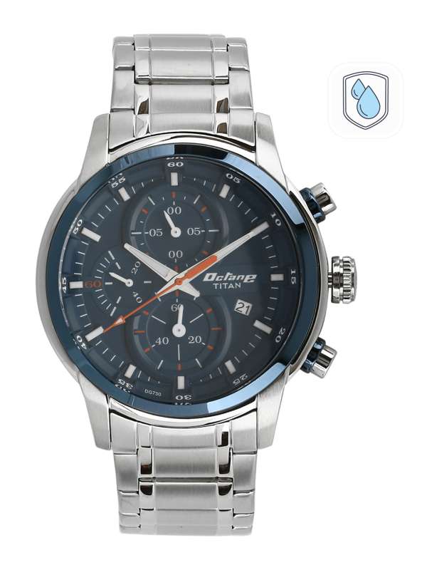Titan octane chronograph white dial men's watch on sale