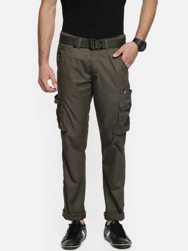 Beevee men's cotton cargo pants top