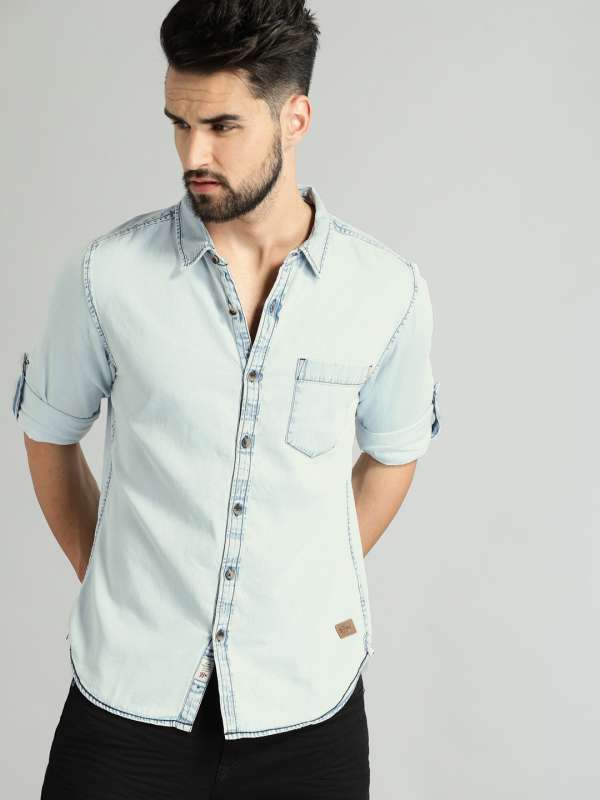 jeans shirt myntra