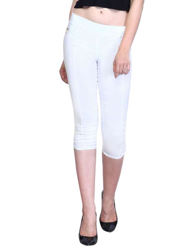 Buy online High Rise Pocket Detail Capri from Capris & Leggings for Women  by Westwood for ₹989 at 40% off
