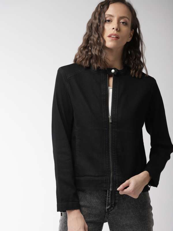 Levis Black Solid Winter Jacket Buy Levis Black Solid Winter Jacket online in India