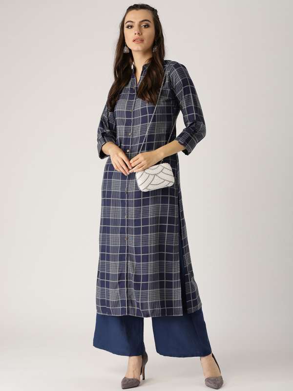 Libas Women Purple Kurtas Buy Libas Women Purple Kurtas online