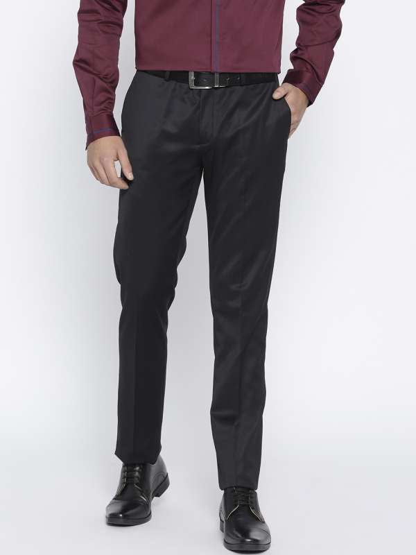 Buy blackberrys Mens Formal B95 Slim Fit Stretchable Trousers Size  30NLDOPEXFORDB95Brown at Amazonin