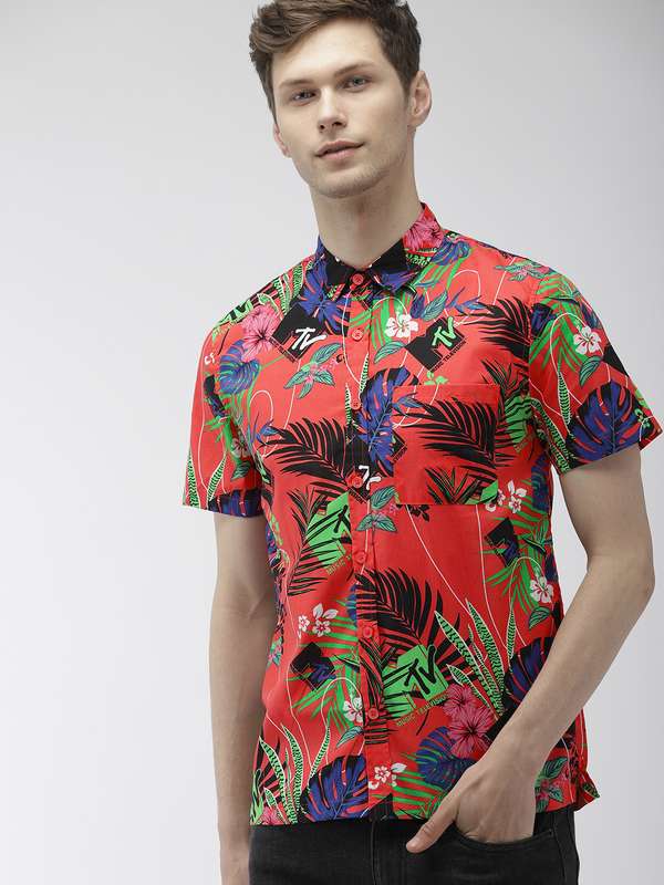 Men Red Forever 21 Shirt Buy Men Red Forever 21 Shirt Online In