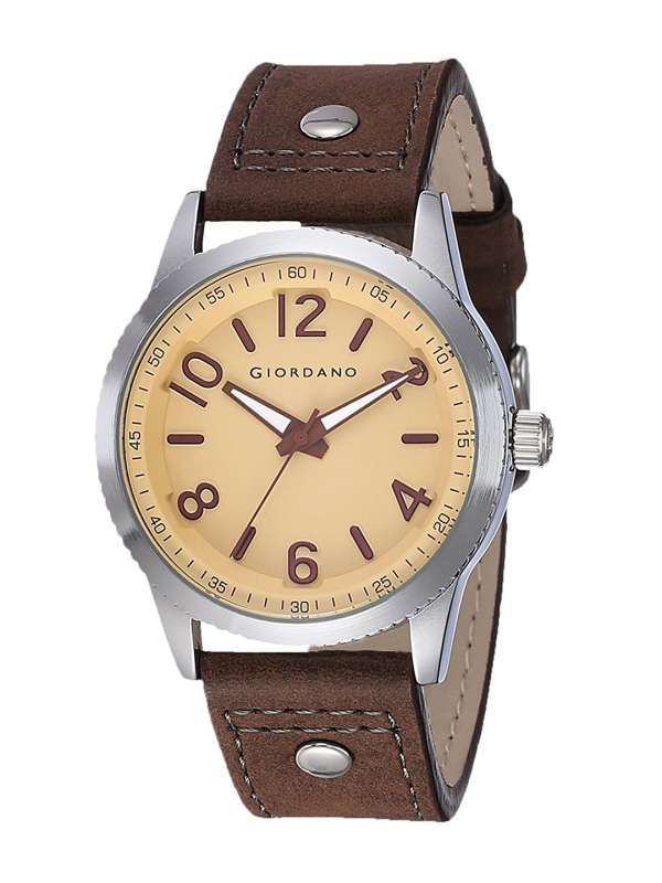Giordano leather watch top