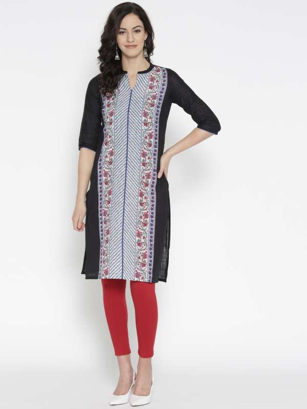 cotton kurtis myntra