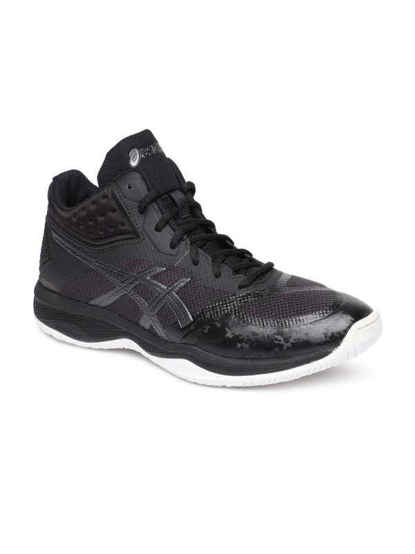 black asics volleyball shoes