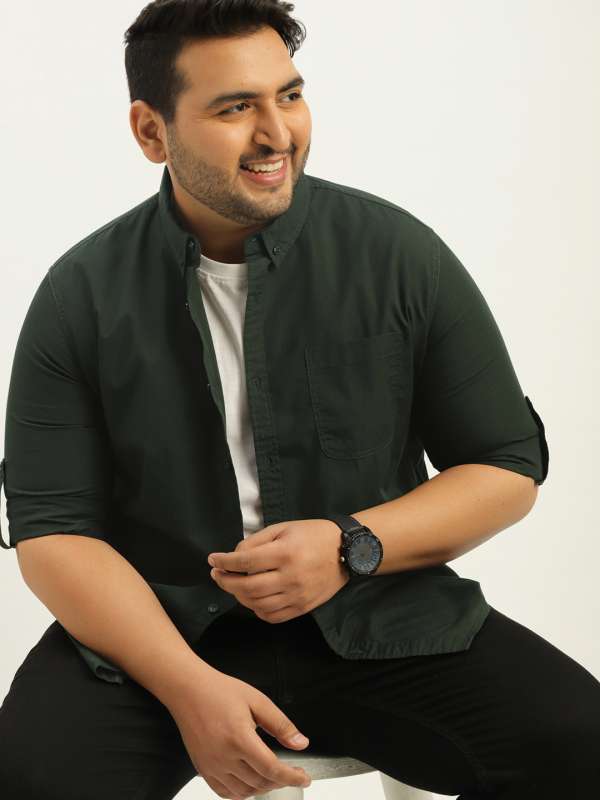 Mens plus size shirts online store