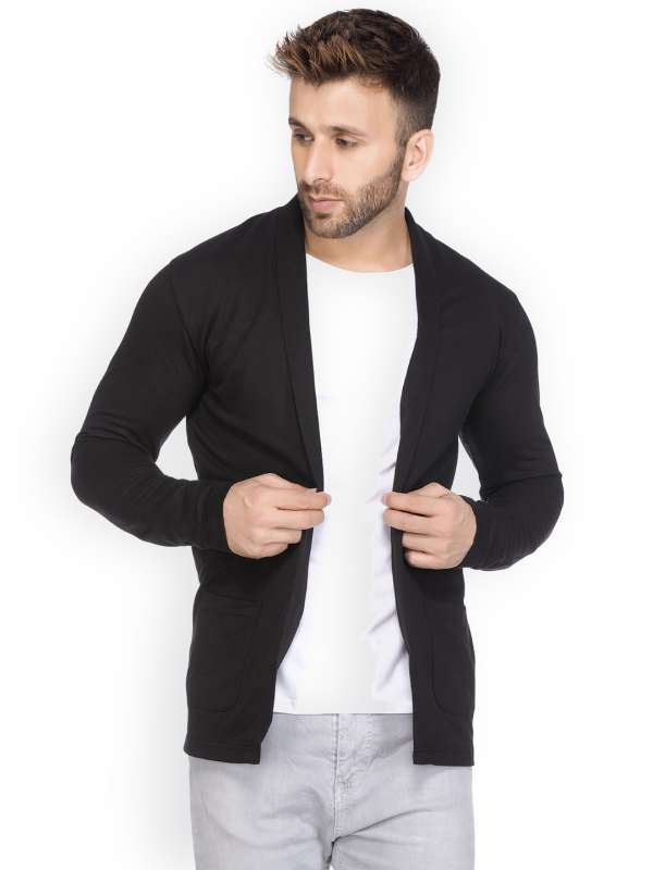 Tinted men's cardigan sale