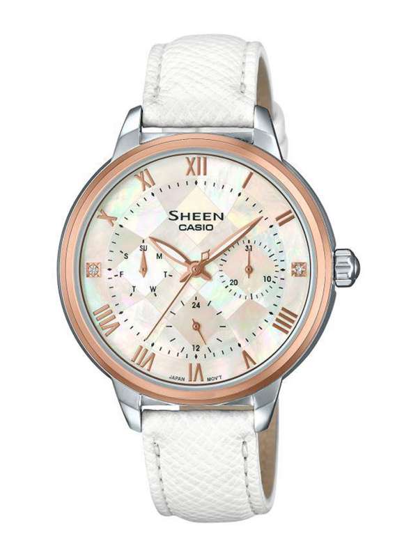 Casio sheen watches price list hotsell