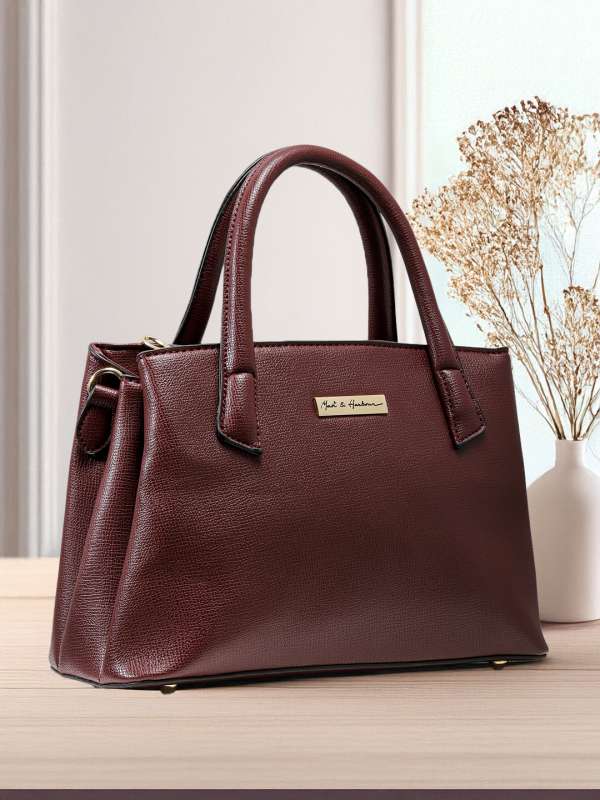 Women Burgundy Handbags Buy Women Burgundy Handbags online in India