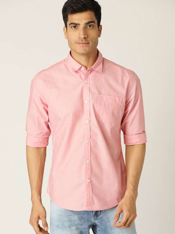 ESPRIT - Solid twill shirt at our online shop
