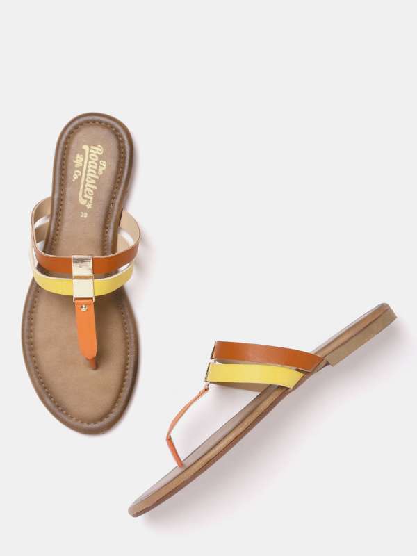 t strap flats online india