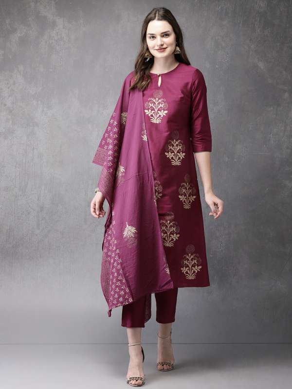 myntra ethnic dresses