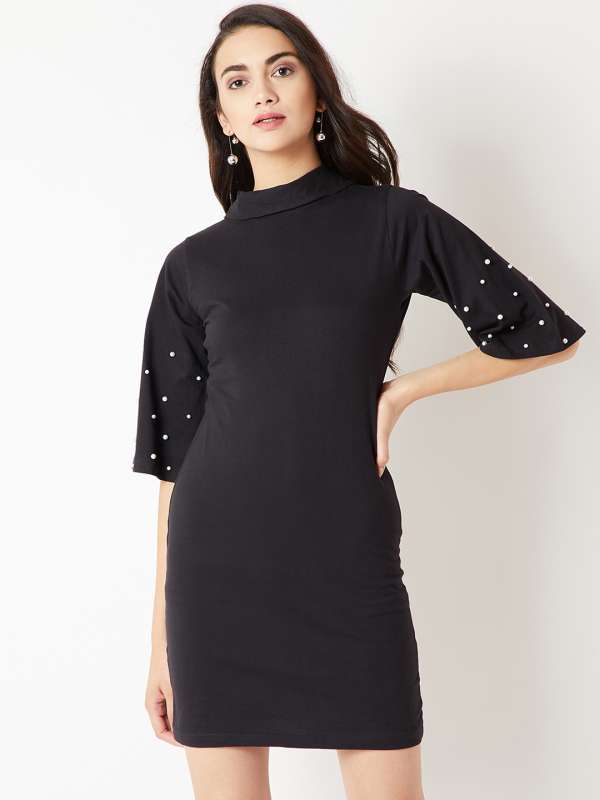 miss chase black dress