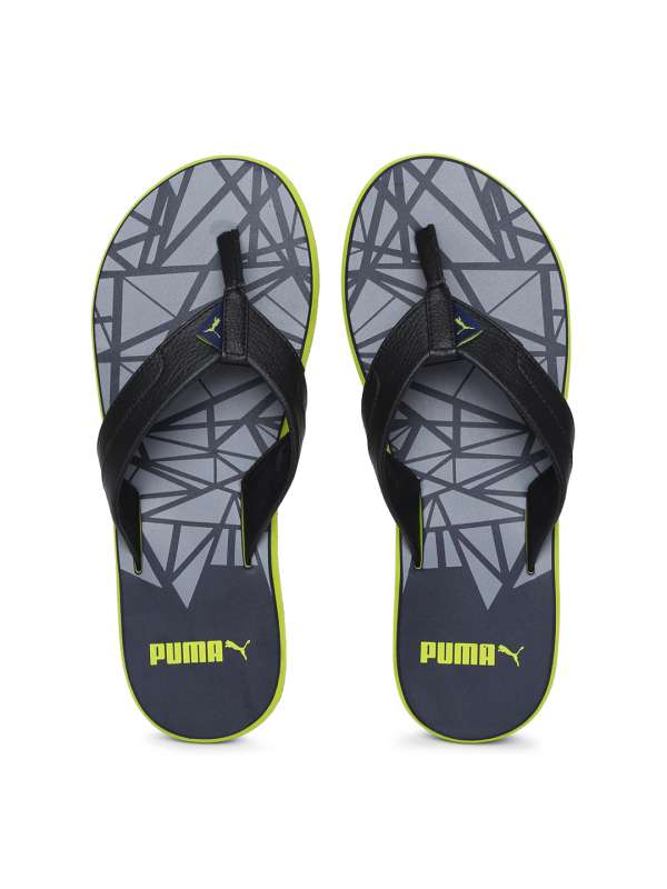puma slippers online myntra