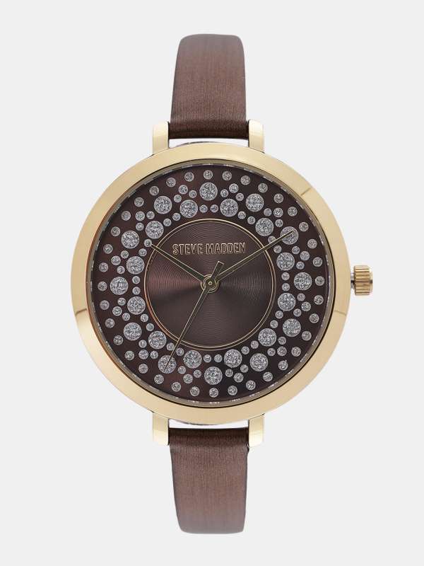 Buy Steve Madden Women Bronze Toned Silver Toned Analogue Watch SMW145G Watches for Women 7256026 Myntra
