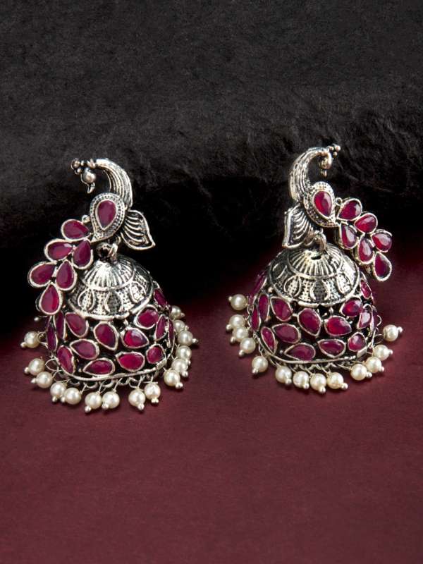 Rubans Jhumkas Earrings Buy Rubans Jhumkas Earrings online in India