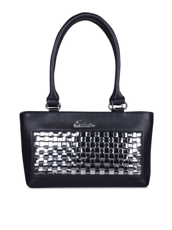 Black colour handbags cheap