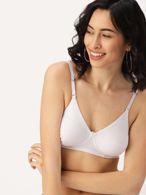 DressBerry Black Solid Non-Wired Non Padded Everyday Bra DB-LWR-BRA-029A