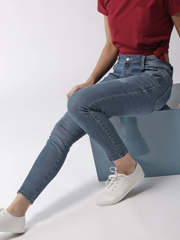 jeans for girls on myntra