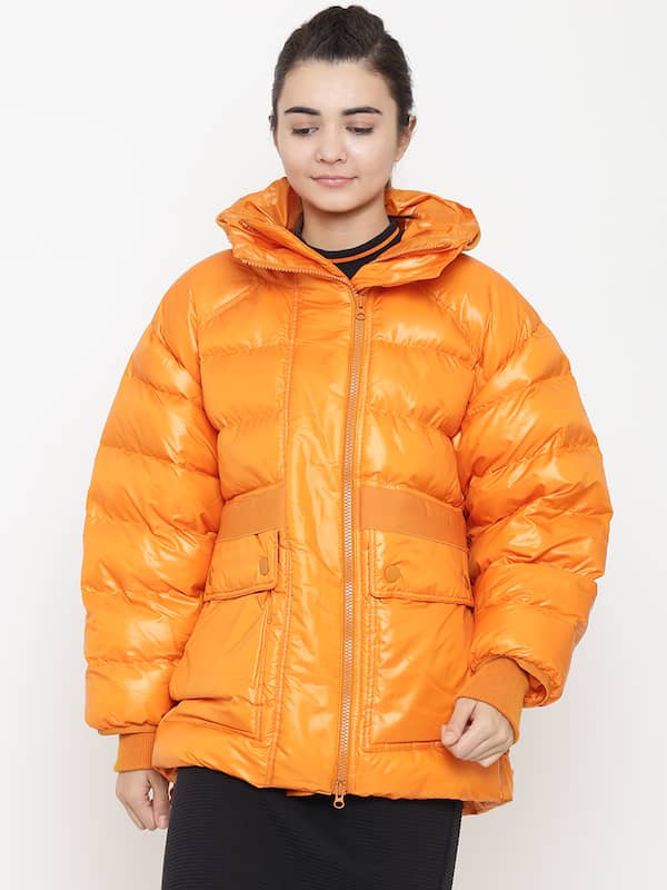 orange addidas jacket