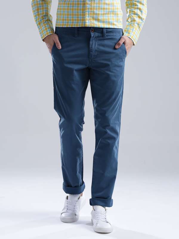 Chinos Narrow Trousers - Buy Chinos Narrow Trousers online in India