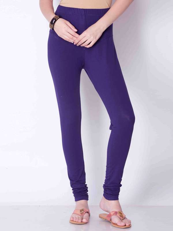 Purple color leggings shop