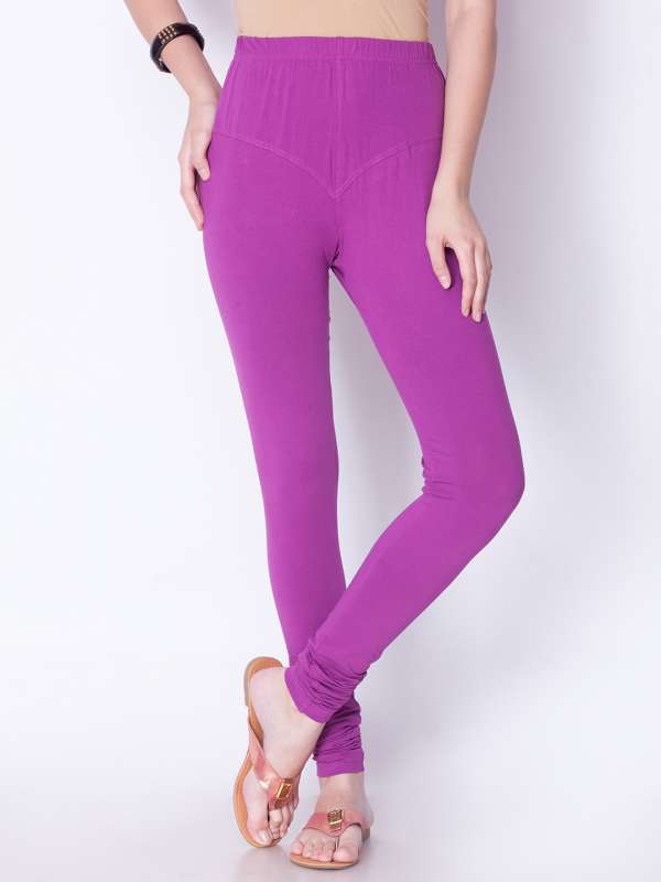 Purple Leggings Buy Purple Leggings online in India