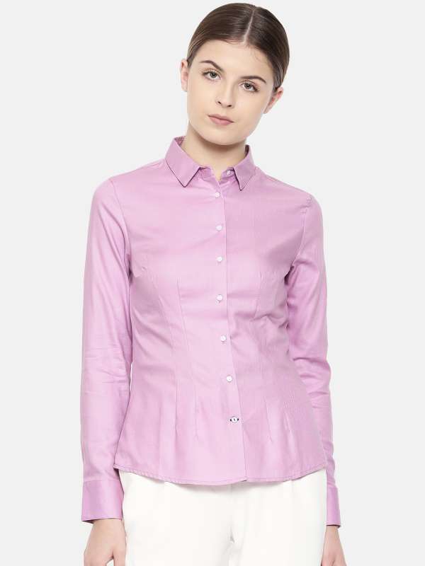 formal shirts for women myntra