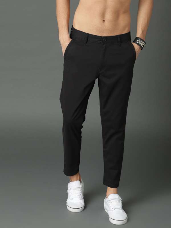 Buy Gant Black Regular Fit Trousers for Men Online  Tata CLiQ Luxury