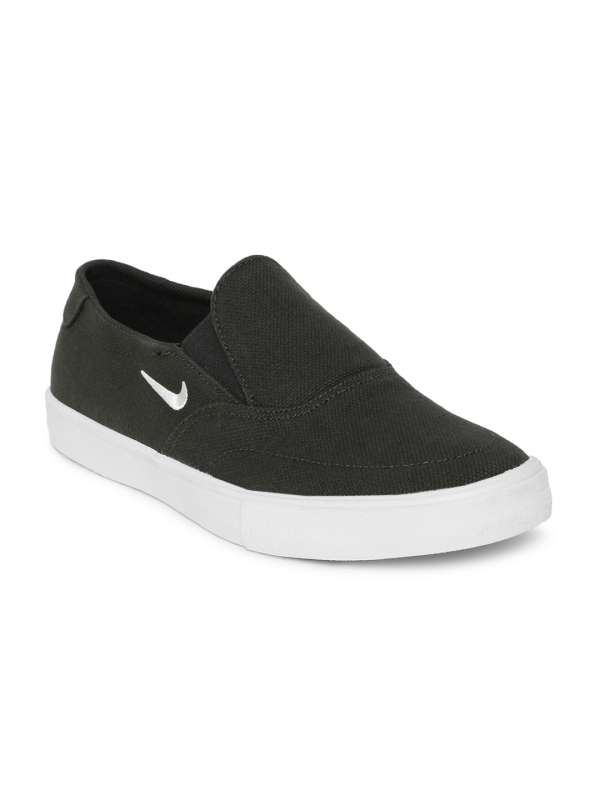 nike gray slip on shoes