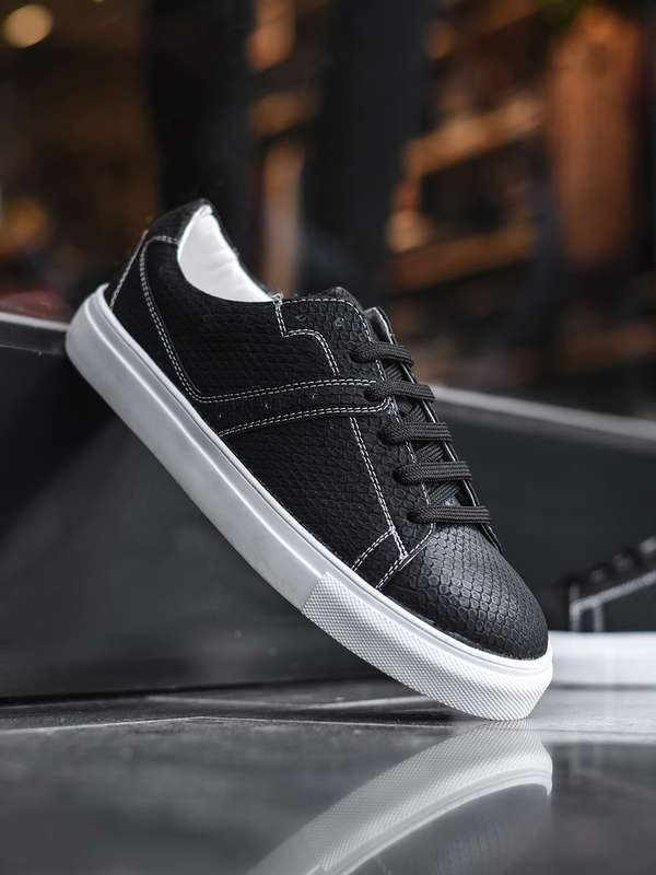 doc martin black and white shoes