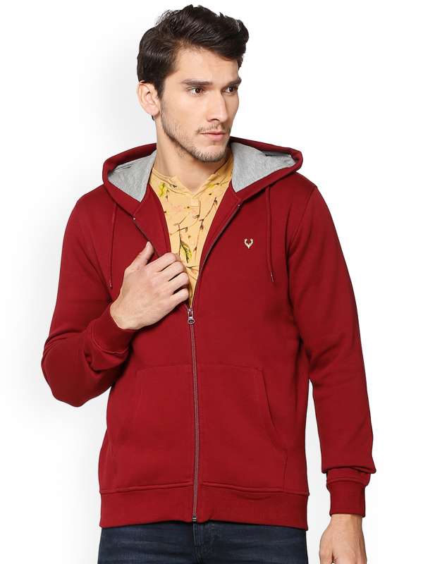 Allen solly deals hoodie myntra