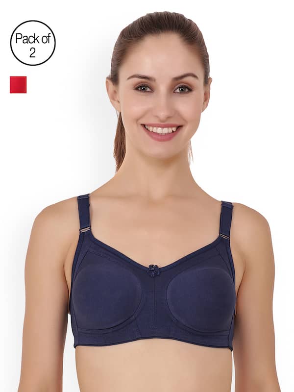 Floret Floret Non Padded Full Coverage Sports Bra Women Sports Bra - Buy  Red, Grey Floret Floret Non Padded Full Coverage Sports Bra Women Sports Bra  Online at Best Prices in India